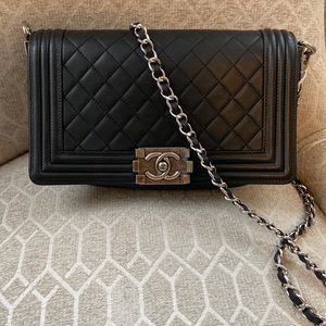 Authentic Chanel Boy Bag